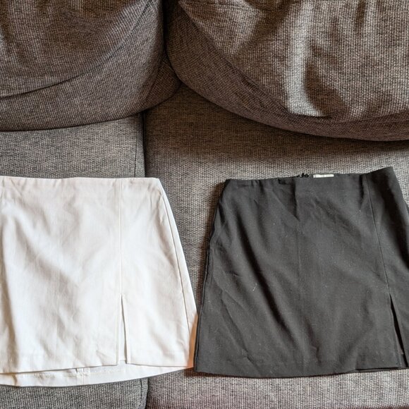 Sunday Best Skirt Bundle — Two Aritzia Miniskirts - Picture 1 of 3